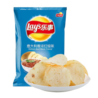 乐事(LAY'S) 薯片 意大利香浓烩味70g袋装(休闲零食)新旧包装交替发货