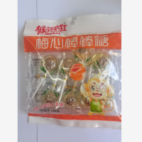 猴子140克原味梅心棒棒糖