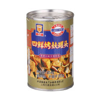 梅林MALING 四鲜烤麸罐头354g 罐头食品 蔬菜罐头 罐装