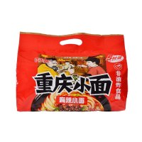 阿宽重庆小面麻辣小面五包装 525g 方便面 白家陈记特色非油炸香辣味方便速食 户外野营食品 调味品 厨房调料 特产