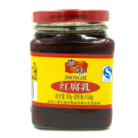 王致和 忠和红腐乳300g /瓶装 国产食品调味品腐乳类红腐乳烹饪 别具风味开味解腻