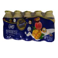 QQ星营养果浆酸奶饮品芒果百香果桃100ml*5
