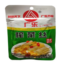 广乐榨菜丝80g