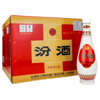 山西杏花村汾酒乳白乳玻汾48度475ml 整箱12瓶装清香白酒