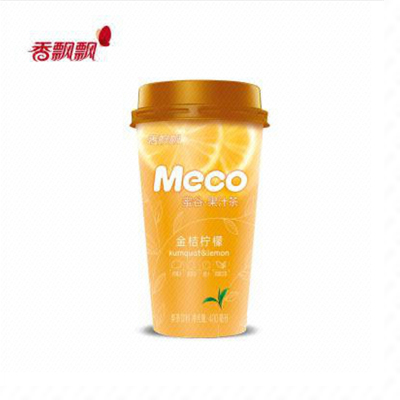 香飘飘Meco蜜谷果汁茶金桔柠檬400ml