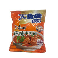 康师傅 大食袋香辣牛肉面144g