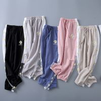 小雏菊儿童裤子女童防蚊裤2021夏季新款洋气宽松中大童夏装灯笼裤衫伊格