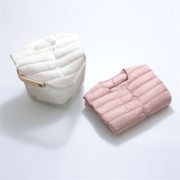 新款轻薄羽绒服女秋冬季内胆圆领V领两穿大码修身短款外套衫伊格