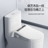 家用轻智能普通马桶座圈加热新款虹吸式带水箱加热半智能坐便器