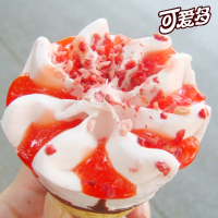 和路雪可爱多迷你甜筒蓝莓&草莓口味冰淇淋20g*10