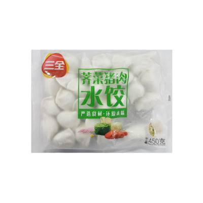 三全荠菜猪肉水饺450g