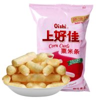 上好佳 粟米条 草莓味 膨化食品 40g