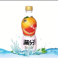 元气森林满分西柚微气泡含气复合果汁饮料380ml