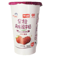 卫岗双果粒酸牛奶 草莓+桑葚180g