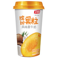 卫岗双果粒酸牛奶 (黄桃+椰果)180g