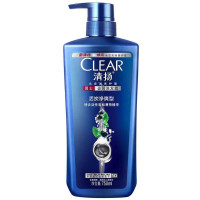 [吴亦凡同款]清扬(CLEAR)男士去屑洗发水 活炭净爽型750g 所有发质[联合利华]