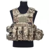 麦盾 尼龙面料携行具战术背心11件套 荒漠星空(含GA2级PE芯片)+插板