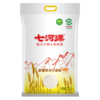 七河源新疆旱沙小麦粉5kg 中筋粉