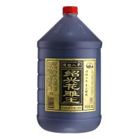 吴越稽山 国标八年花雕王酒 5L/桶  该价格仅供整箱订货