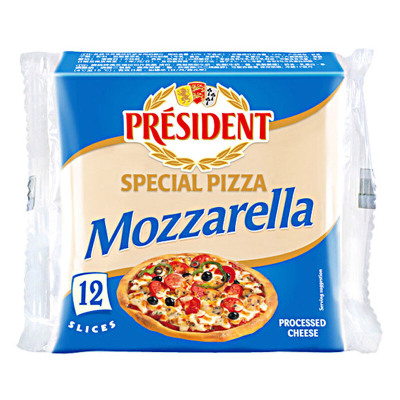 总统马苏里拉匹萨奶酪片200g