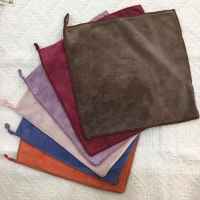 百城炫63671珊瑚绒方巾