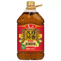 鲁花5l天府川香压榨菜籽油