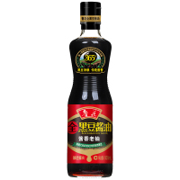 鲁花全黑豆酱油酱香老抽500ml