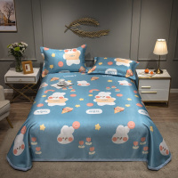 顾致家纺 北欧凉席 冰丝席三件套1.8m床夏季软席子可折叠水洗席子1.5m凉席套件