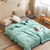 顾致家纺 日式水洗棉空调被夏凉被双人1.8m/2.0m夏季薄款被子可机洗