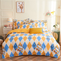 2022新款磨毛亲肤四件套1.8m/2.0m植物羊绒被单被套床品套装