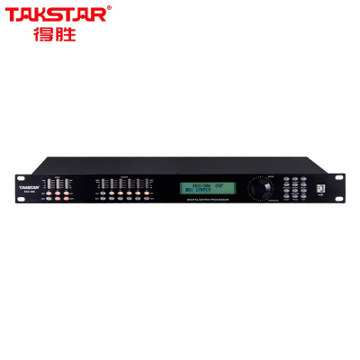 得胜(TAKSTAR)EKX-306 数字音频处理器 3进6出 USB端口控制舞台剧院演出酒吧