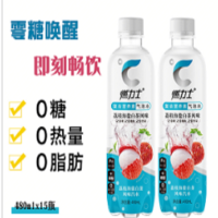 燃力士荔枝海盐白茶风味480ml