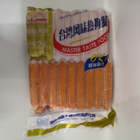知味大师 台湾热狗肠(新奥尔良) 2.4kg/包(约34根)