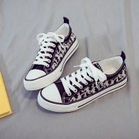 玳恩2021年春秋新款帆布鞋女鞋ulzzang百搭鞋子韩版布鞋ins潮黑色板鞋