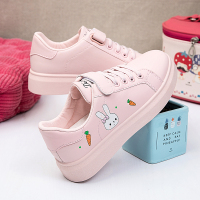 玳恩女孩板鞋小白鞋春秋中大童运动鞋9小学生10防滑儿童鞋软底跑步鞋