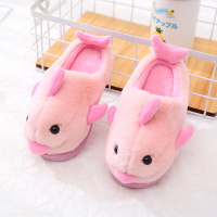 玳恩儿童棉拖鞋秋冬新款卡通可爱防滑男女童宝宝保暖毛绒家居室内子