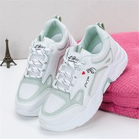 玳恩中大童儿童鞋跑步女孩鞋春季8软底鞋9板鞋运动小白球鞋11-12-13岁