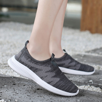 玳恩夏季网鞋男网面透气运动休闲鞋一脚蹬旅游鞋子男士软底轻便跑步鞋