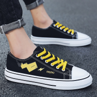 玳恩2021春季新款帆布鞋男百搭平板鞋韩版潮流初中学生布鞋青少年男鞋