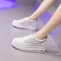 玳恩休闲鞋女2021夏季新款韩版百搭网面内增高女鞋网红厚底运动松糕鞋