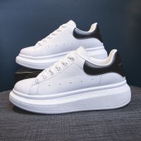 玳恩小白鞋女2021新款百搭欧洲站松糕厚底秋季白鞋透气增高网红女鞋