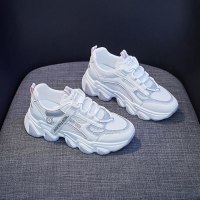 玳恩2022春季新款韩版老爹鞋女ins潮厚底增高休闲鞋女跑步鞋