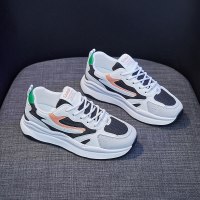 玳恩女鞋2022春季新款休闲板鞋学生休闲运动鞋女学生跑步鞋韩版老爹鞋