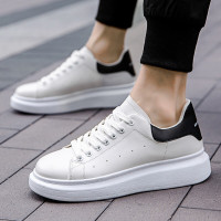 伊努特男鞋秋冬韩版休闲鞋男士时尚情侣款板鞋四季款小白鞋男女潮流户外运动鞋跑步鞋