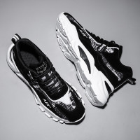 伊努特2020新款秋季高帮男鞋增高跑步休闲运动韩版潮流百搭网红ins老爹潮鞋