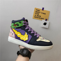 伊努特高帮男鞋2020新款秋季百搭中学生休闲潮流板鞋韩版潮流个生动漫联名鞋