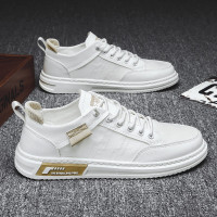 伊努特戈拓 男鞋夏季新款透气板鞋时尚运动休闲鞋韩版潮流白色帆布鞋子男学生百搭小白潮鞋