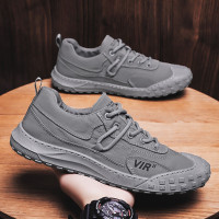 伊努特[清凉一夏]潮小二男鞋2021夏季帆布鞋透气冰丝老北京布鞋男百搭潮流休闲鞋一脚蹬潮鞋