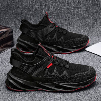 伊努特墨季 男鞋2021新款潮流百搭夏季透气薄款飞织网鞋运动休闲刀锋老爹潮鞋