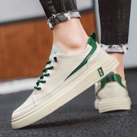 伊努特华璐琦2021年新款潮流男鞋秋季休闲小鞋皮鞋一脚蹬百搭豆豆潮鞋